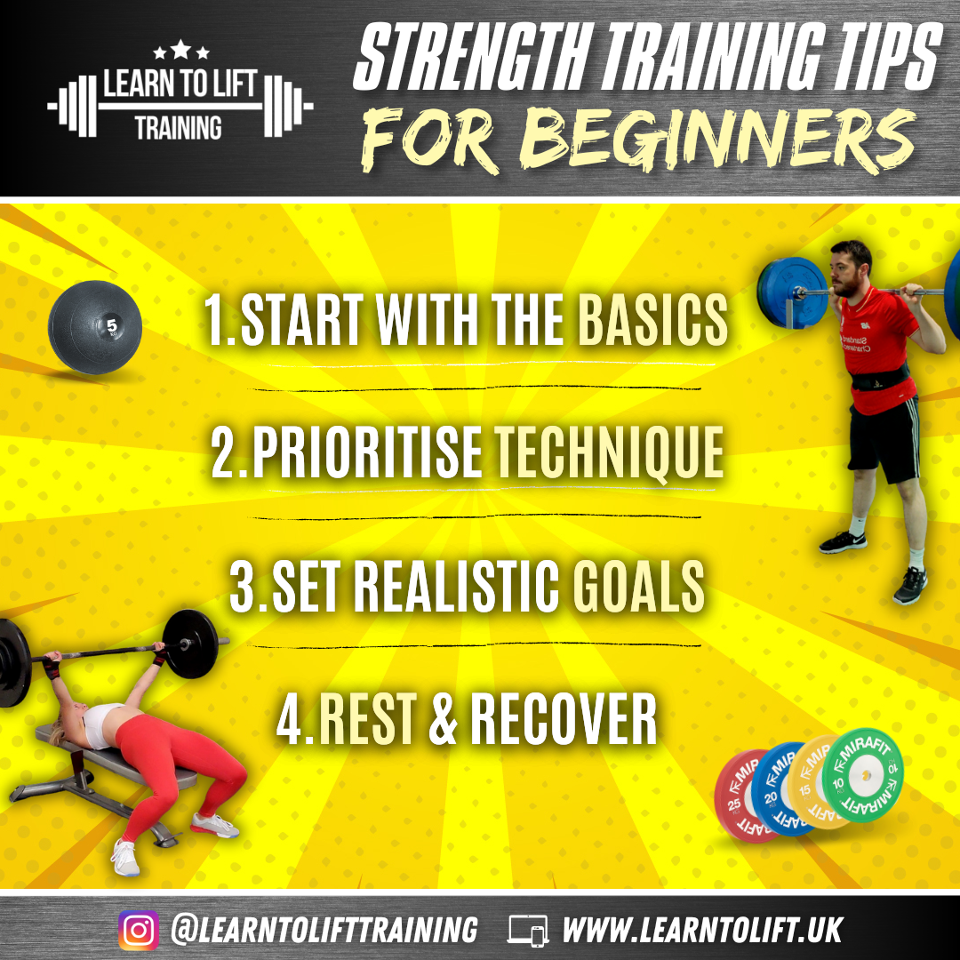 Strength Training Tips for Beginners in Glasgow Infographic 1