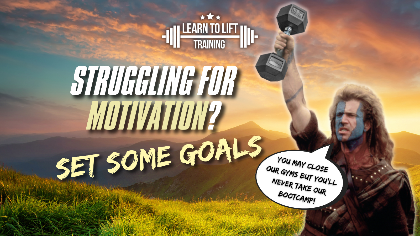 Struggling For Motivation? Set Some Goals With a Personal Trainer in Glasgow Southside Banner