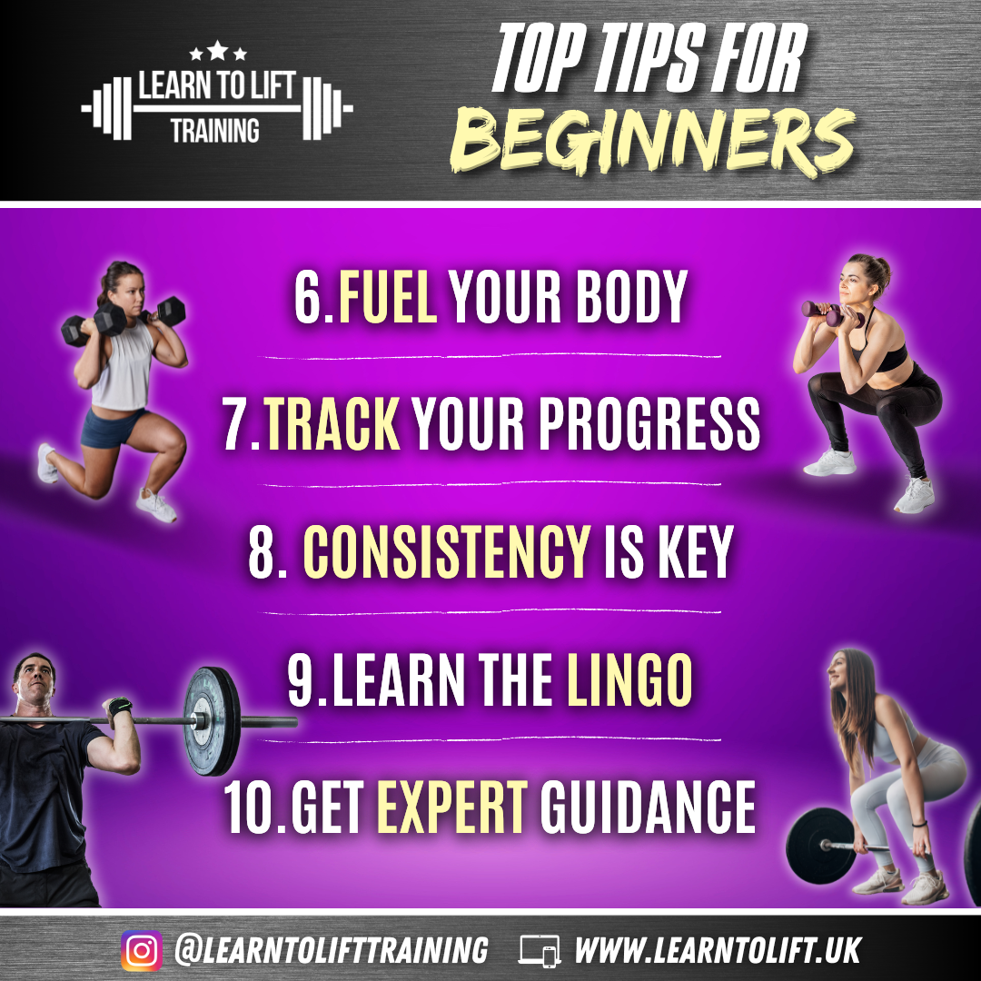 Top Tips For Beginners From A Glasgow Personal Trainer Infographic 2