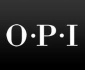 The opi logo is white on a black background.