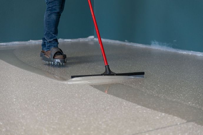 coating concrete floor