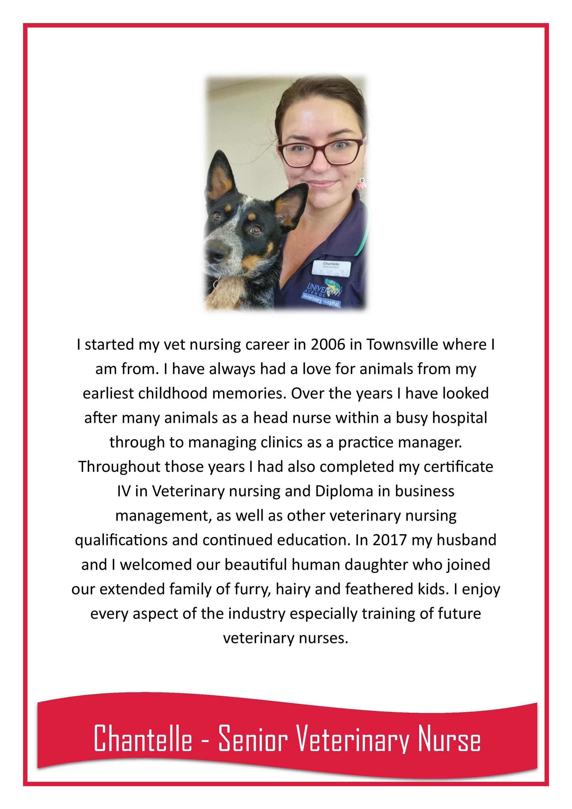 Chantelle — Darwin My Vet Service in Wulagi, NT
