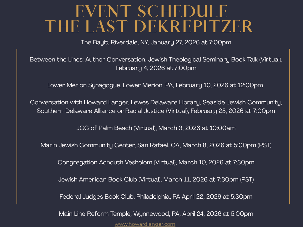 event schedule