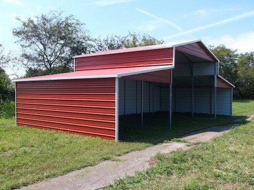 MaxSteel Regular Metal Carport - Conestoga Builders - Carports, Garages,  Barns, RV Covers, Steel Buildings
