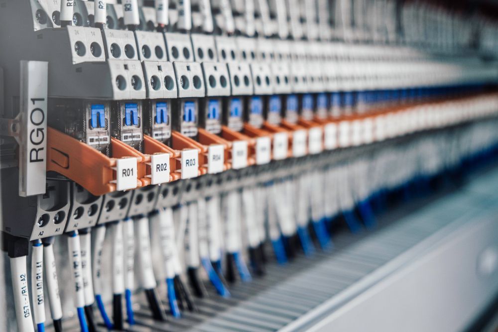 A Close up Of a Row of Electrical Connectors on A Shelf — CCD Electrical In Berrimah, NT