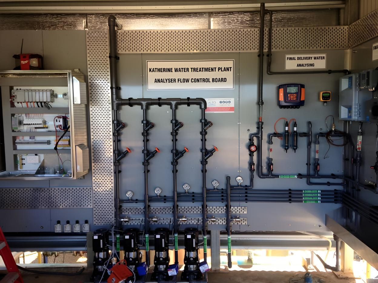 A Room With A Lot Of Pipes And A Sign That Says 'electrical' On It — CCD Electrical In Berrimah, NT