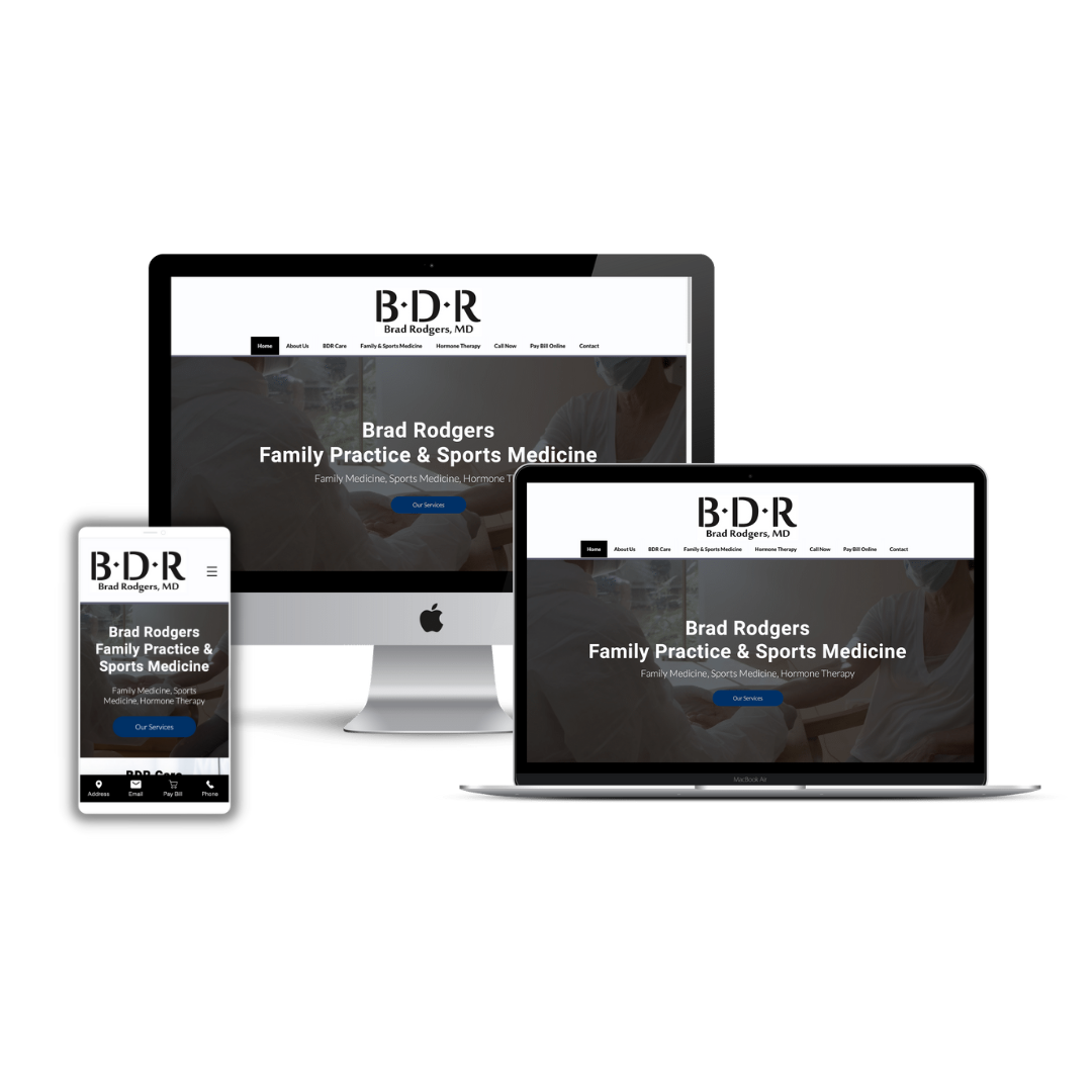 brad rodgers md website design