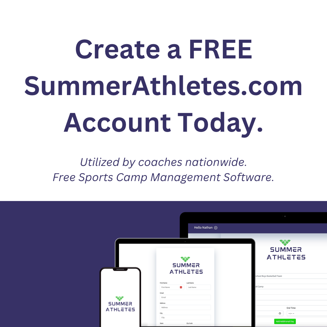 summer athletes instagram ad