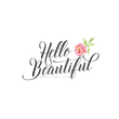 hello beautiful bridal logo