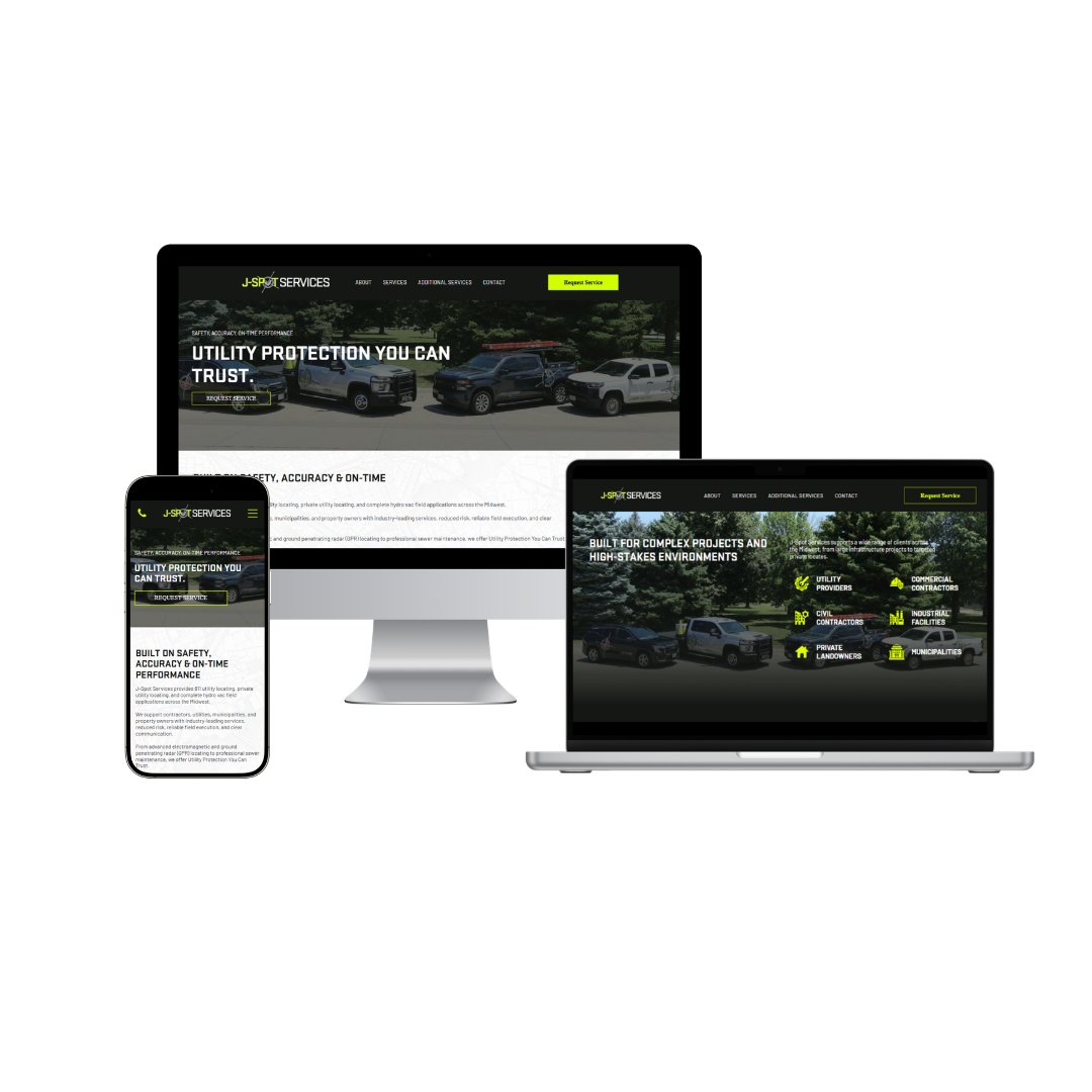 j spot services website design kearney nebraska