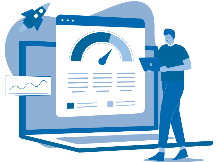 website speed graphic