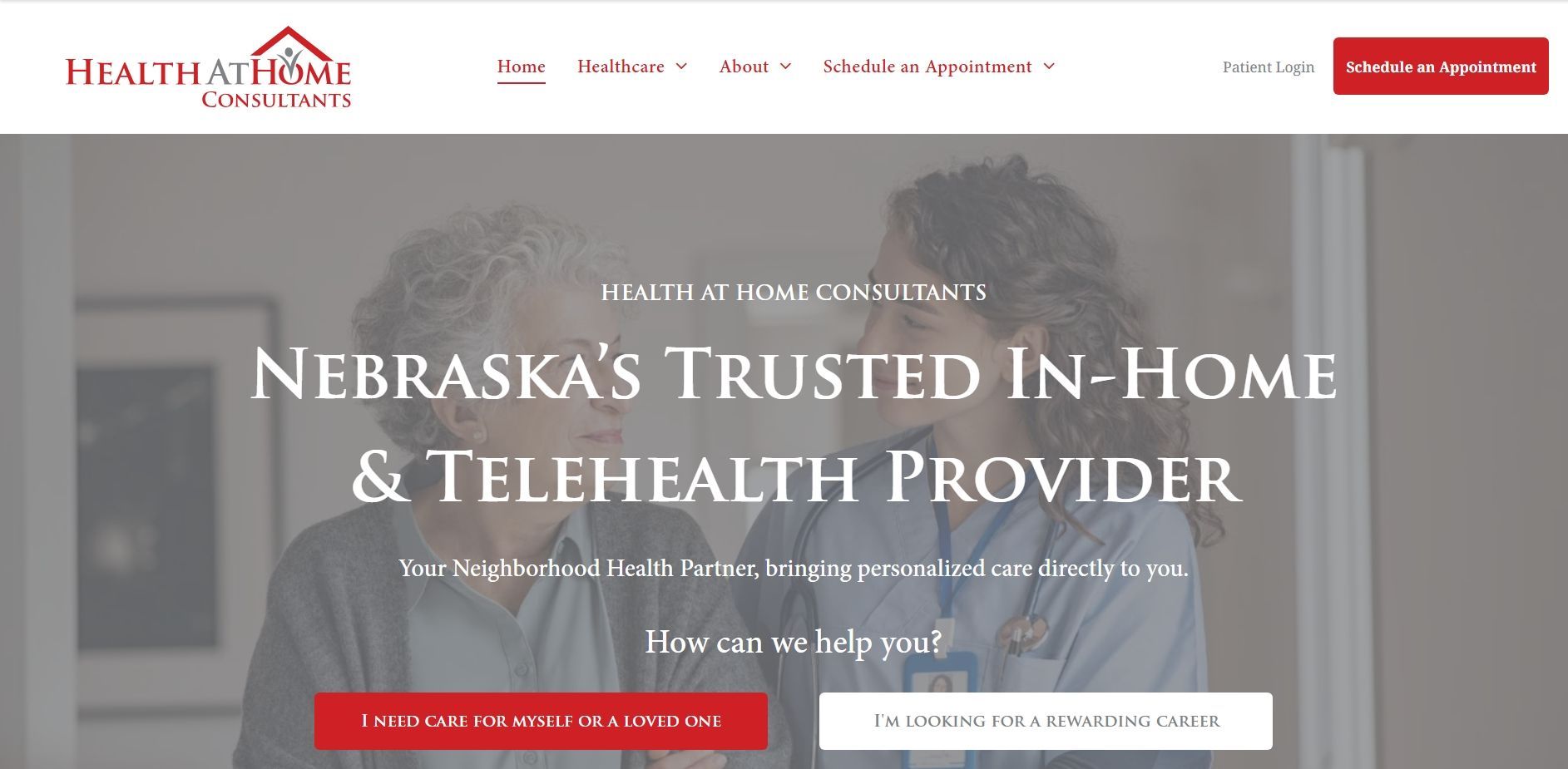 Sample professional website for a medical practitioner