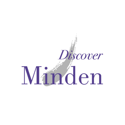 discover minden nebraska logo