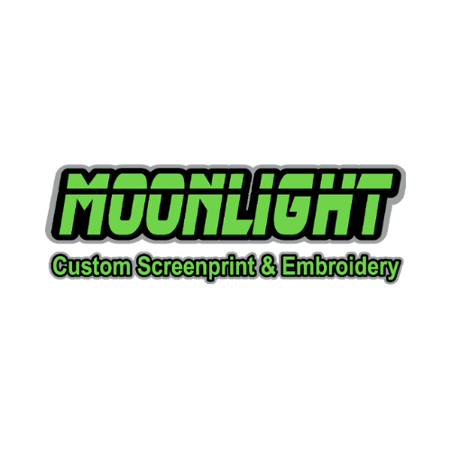 moonlight screen printing logo