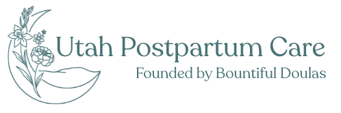 Bountiful Doulas 2024 wordmark logo used in website headers and footers.