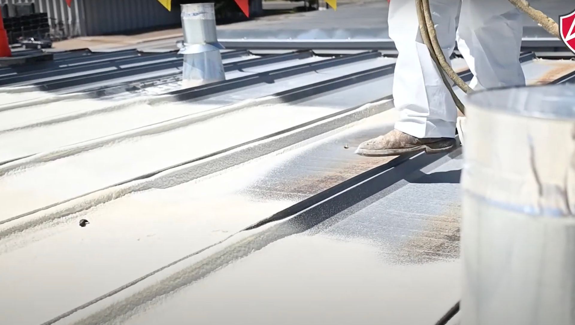 spray foam insulation on a roof, pickering on