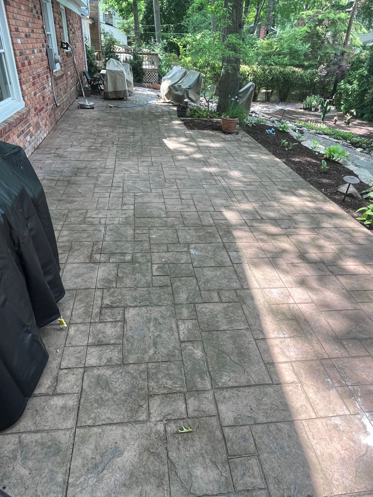 Tiles Before - Bloomfield Hills, MI - Angelo's Maintenance and Pressure Washing