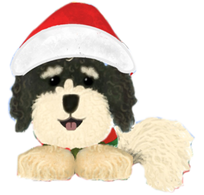 Happy Family With Milo Loves Santa