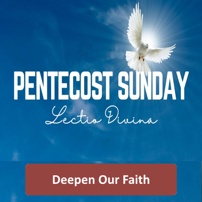 Lectio Divina for Pentecost. Deepen your faith life for
Pentecost. 