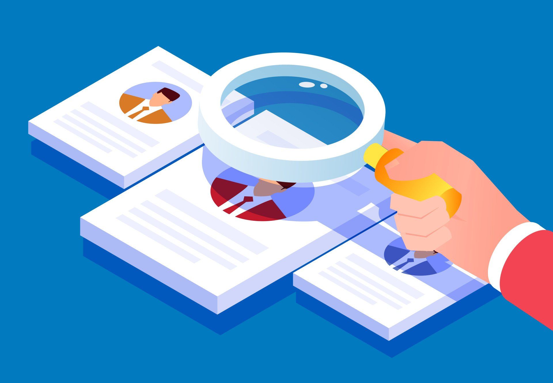 ilustracion busqueda de personal