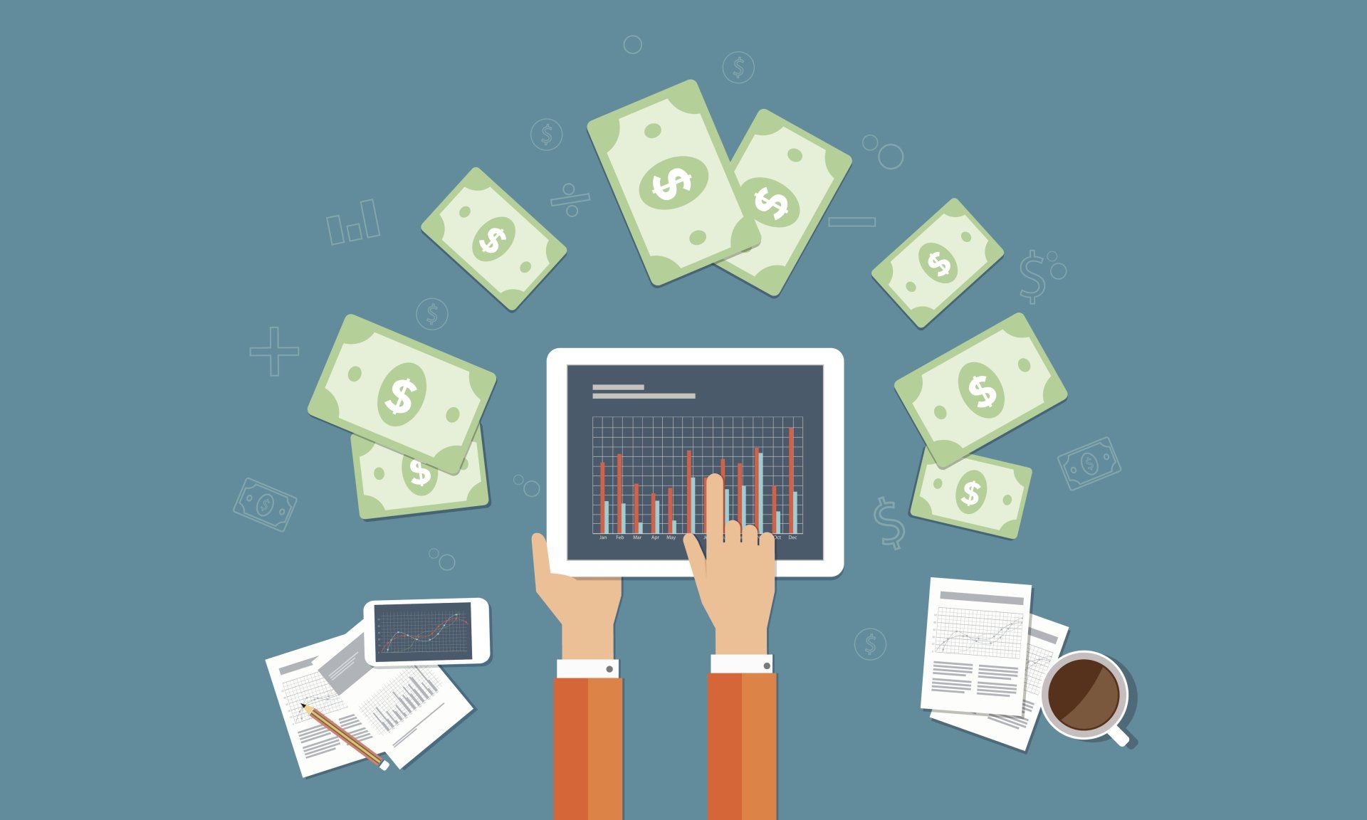 ilustracion liquidacion de sueldos