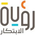 A logo for a company with arabic writing on it.