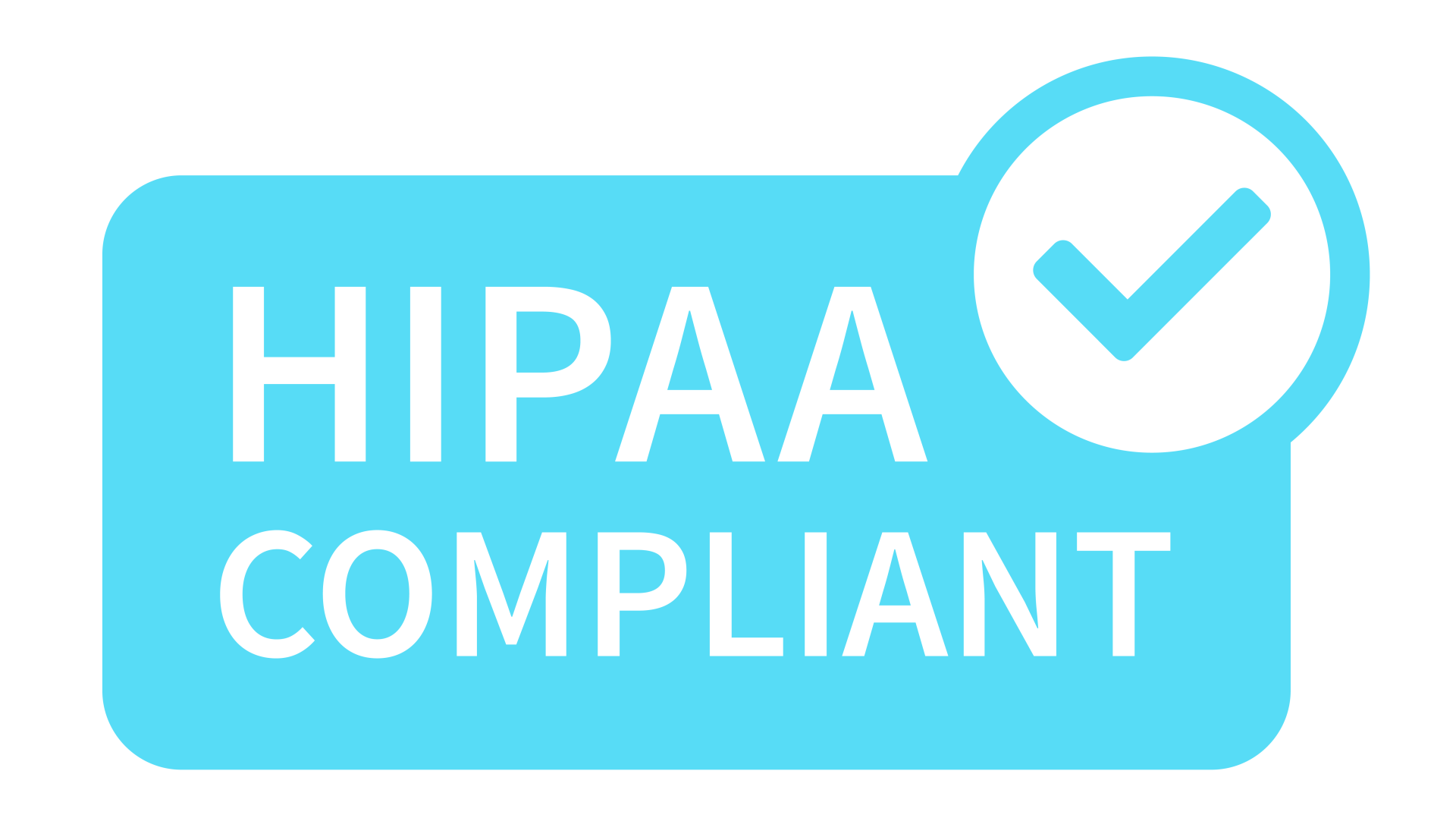 Logo for HIPAA compliant