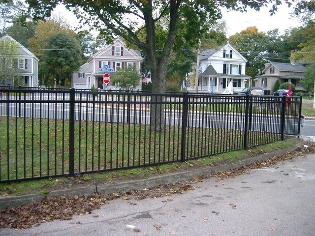 Aluminum Fence Installed — Bourne, MA — Mr. Fence