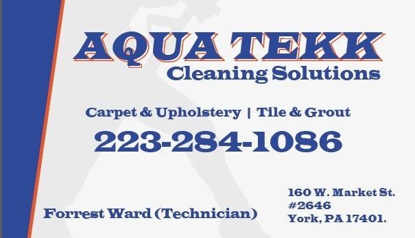 Aqua Tekk Cleaning Solutions Contact Information