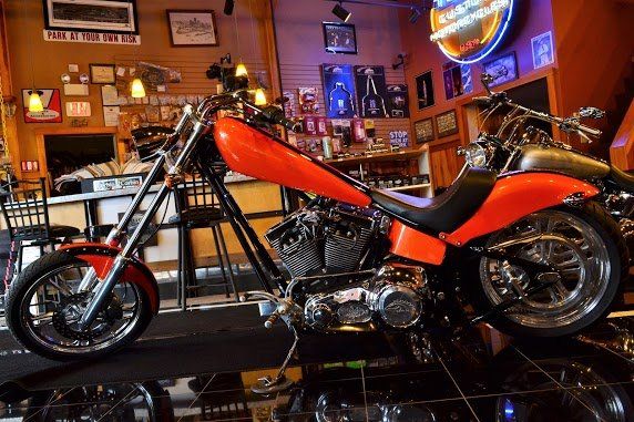 Orange Motorcycle — Belle Vernon, PA — Big Tom's Custom Motorcycle