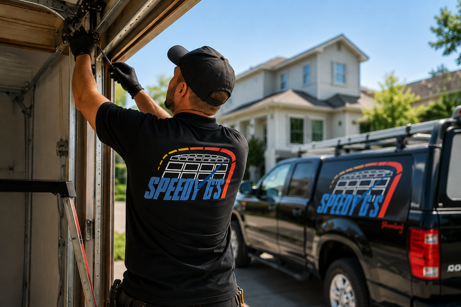 Speedy Gs Garage Door repair and installation services for Residential homes