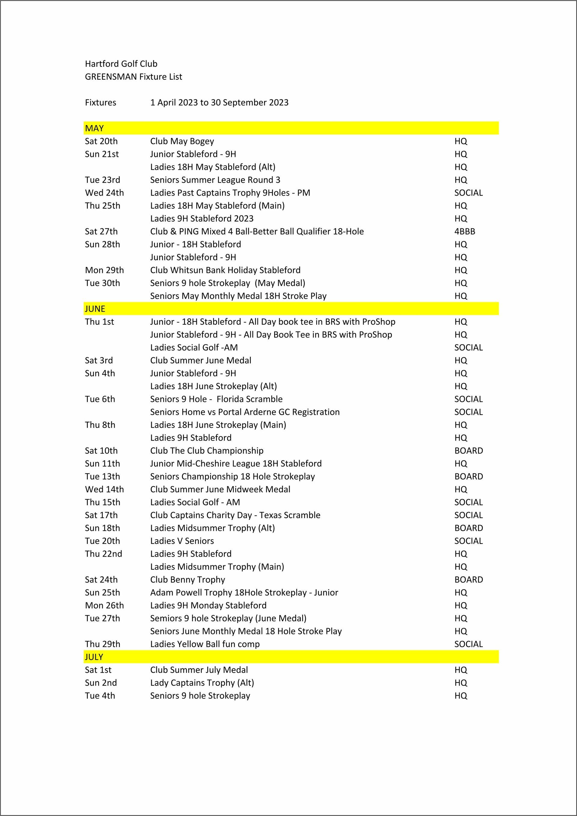 Membership Hartford Golf Centre Hartford Golf Northwich