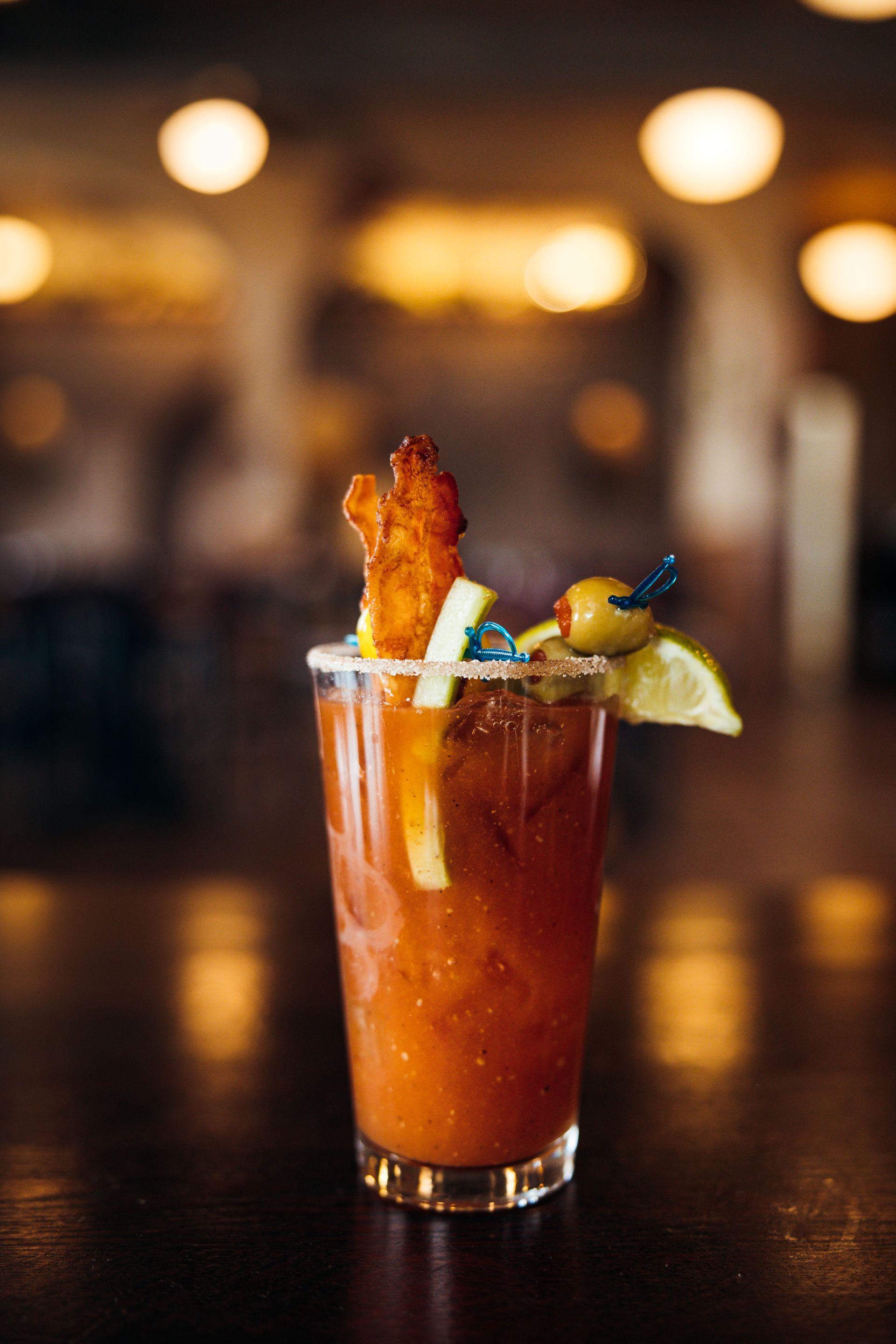 The Hill Serves a Variety of Custom Cocktails Including Our Take on the Classic Bloody Mary.