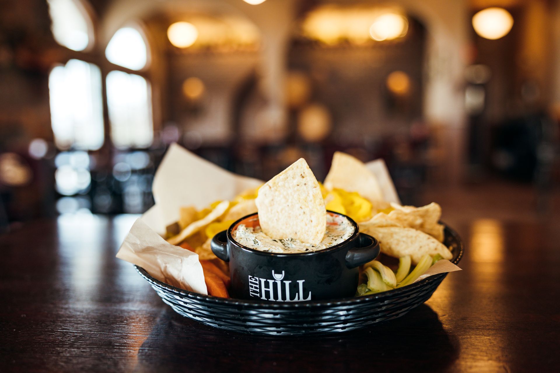 Enjoy Our Famous Artichoke Dip at Canterbury Hill Winery & Restaurant in Holts Summit, MO