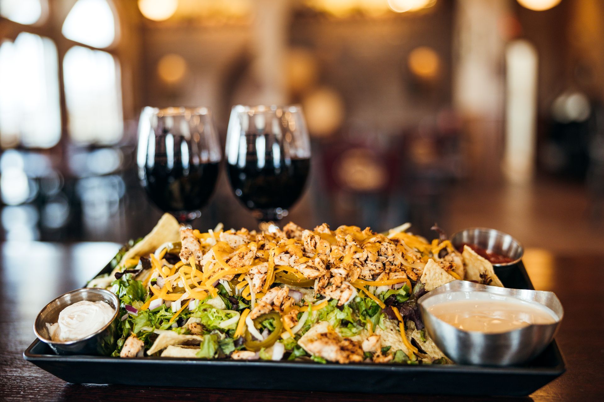 Get Your Favorite Nachos at Canterbury Hill Winery & Restaurant in Holts Summit, MO