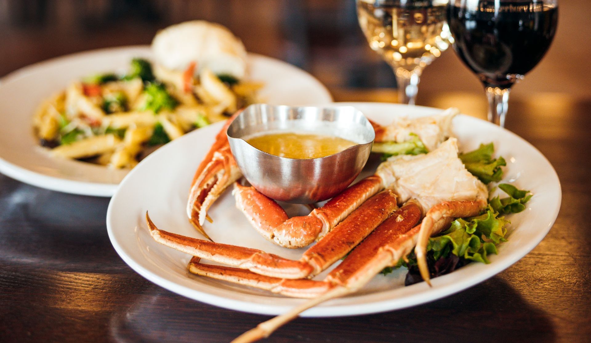 Dine on Fresh Crab Legs at Canterbury Hill Winery & Restaurant in Holts Summit, MO.