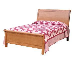 Crescent Sleigh Bed