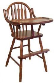 Arrow Back High Chair