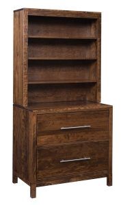 Vienna Lateral File With Hutch Top