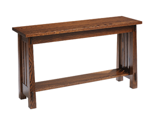 Country Mission Sofa Table