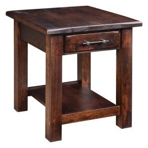 Barn Floor End Table