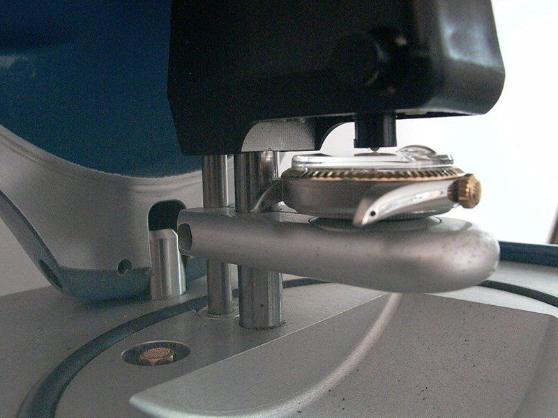 controllo cassa orologio da polso