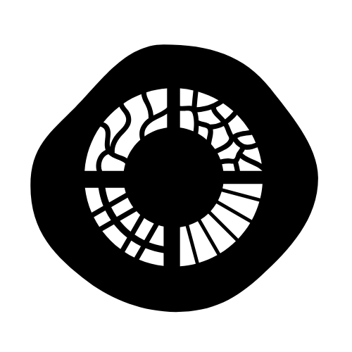 Stamping and coloring icon