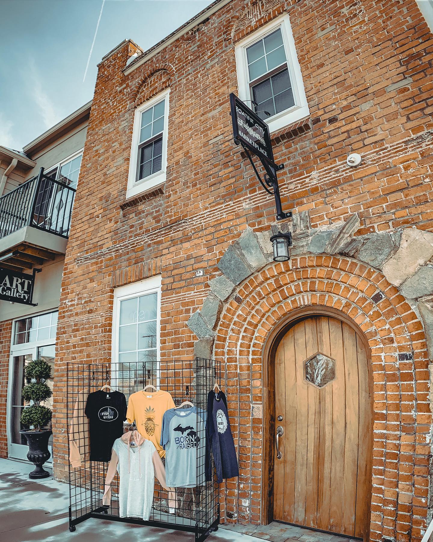 Boater and nautical apparel at Boater City Marketplace in New Baltimore, MI