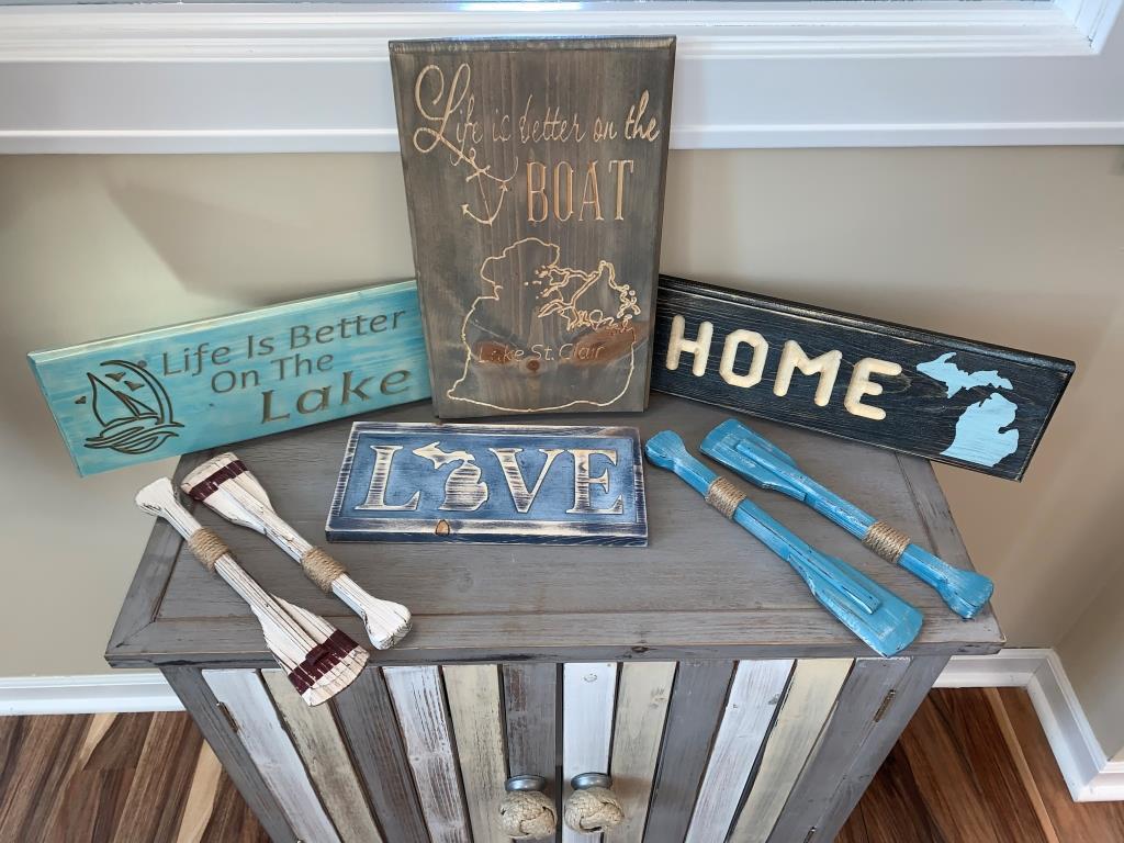 Shelf Signs sold at Boater City Marketplace in New Baltimore, MI