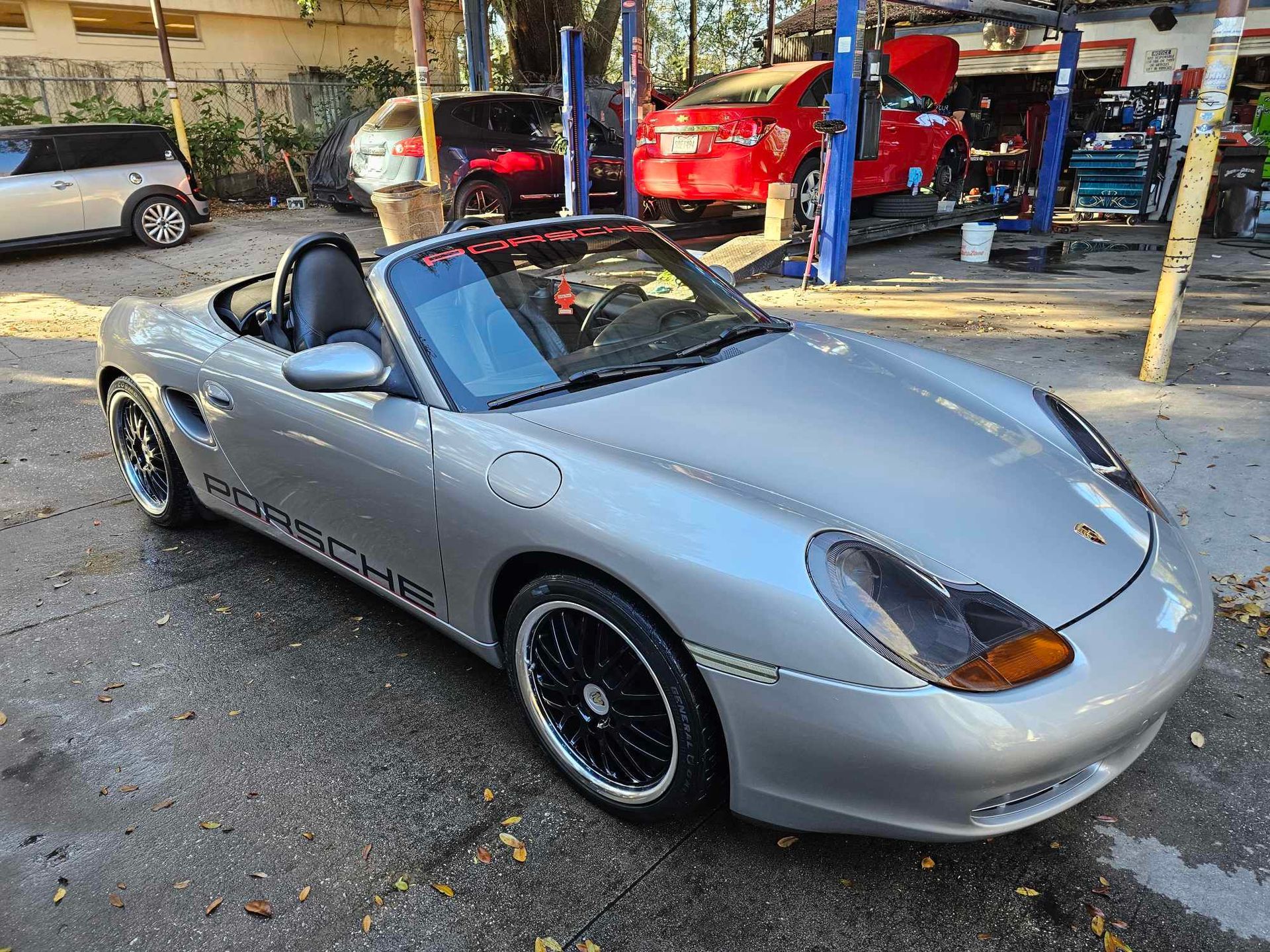 Gray car at our repair shop | Your Mechanic 813