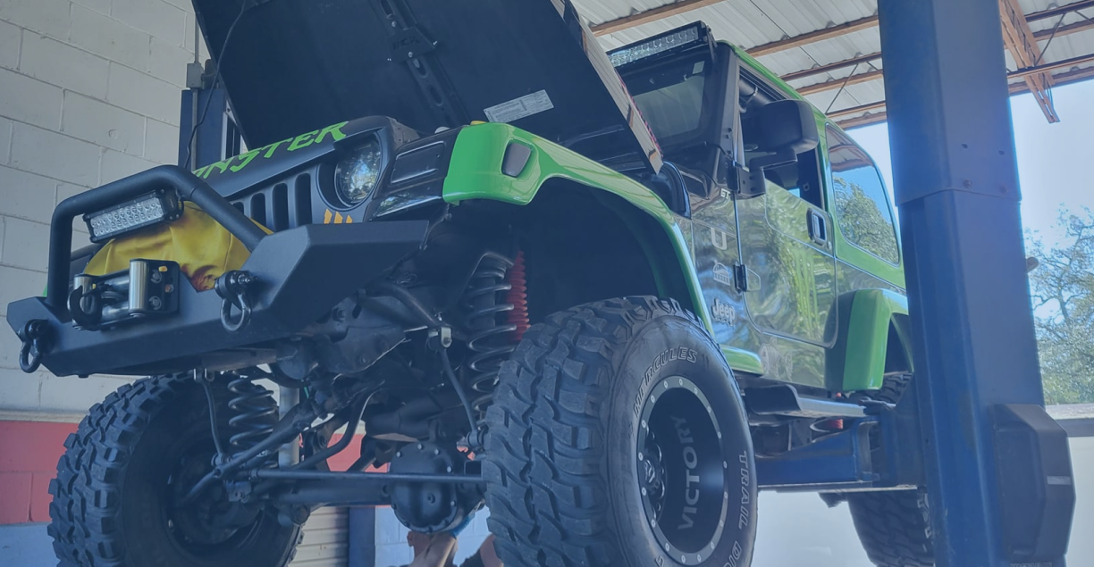 Jeep vehicle at our auto repair shop | Your Mechanic 813