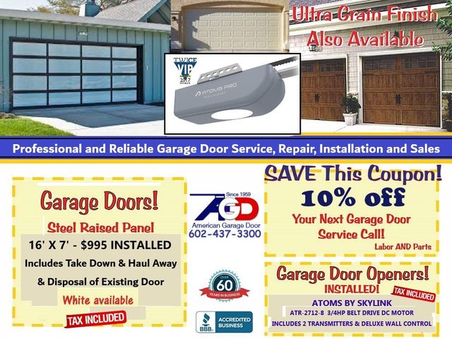 Specials, American Garage Door Company