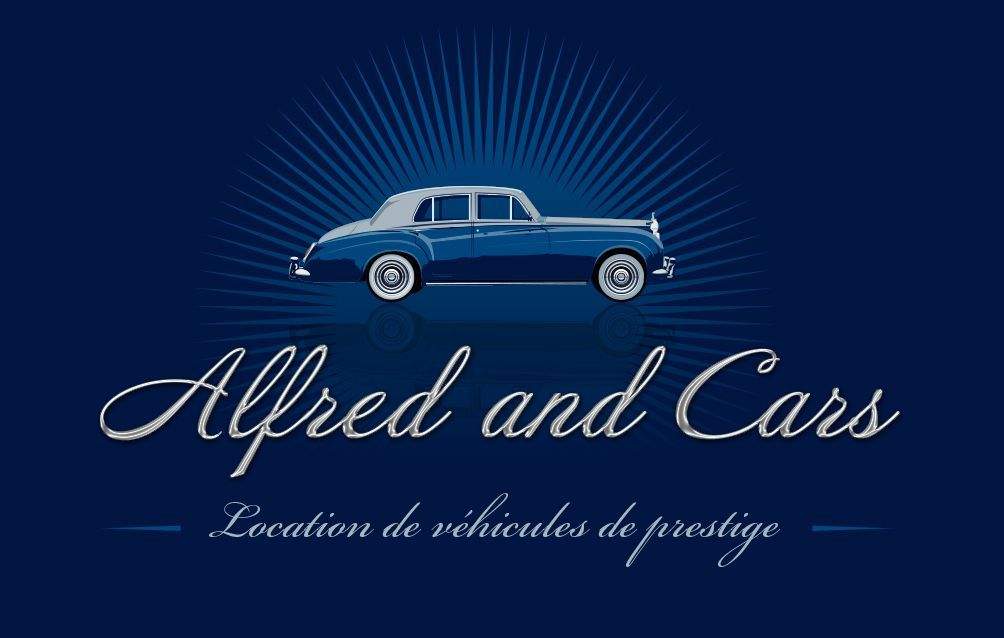 Recto carte de visite Alfred and cars Recto carte de visite Alfred and cars