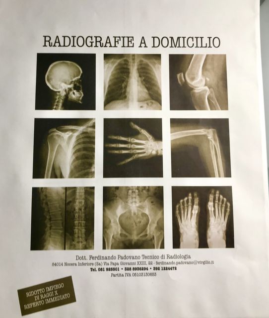 radiografia a domicilio